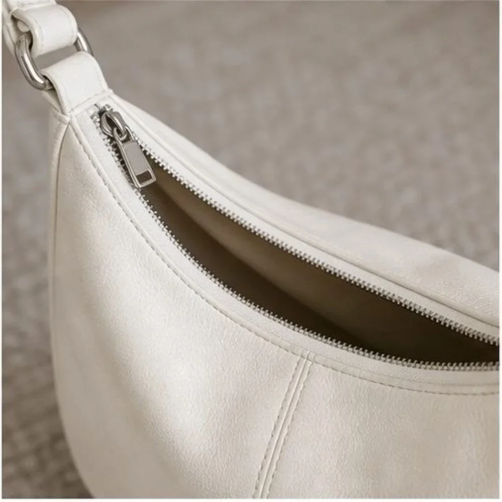 Charcoal Suede Crossbody Bag